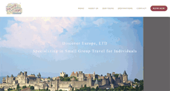 Desktop Screenshot of discovereuropeltd.com